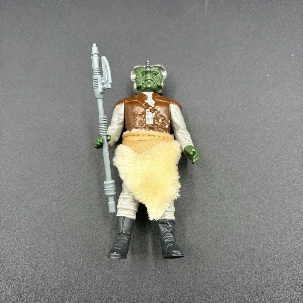 Klaatu Skiff Guard with Axe Complete Star Wars ROTJ 1983 Vintage Kenner READ